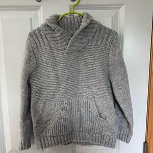 Kids Gray Knit Sweater